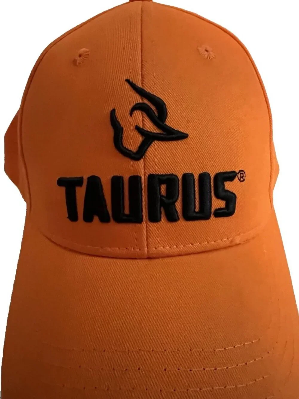 NEW TAURUS Embroidered Logo Tactical Cotton Baseball Cap Hat - Orange